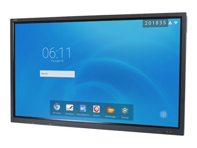 75" Diagonal Class CP2 Series LED-backlit LCD display - interactive - with whiteboard and touchscreen (multi touch) - 4K UHD (2160p) 3840 x 2160 - direct-lit LED