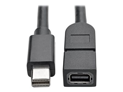 Tripp Lite Mini DisplayPort Extension Cable, 4K x 2K (3840 x 2160) @ 60 Hz, HDCP 2.2 (M/F), 3 ft