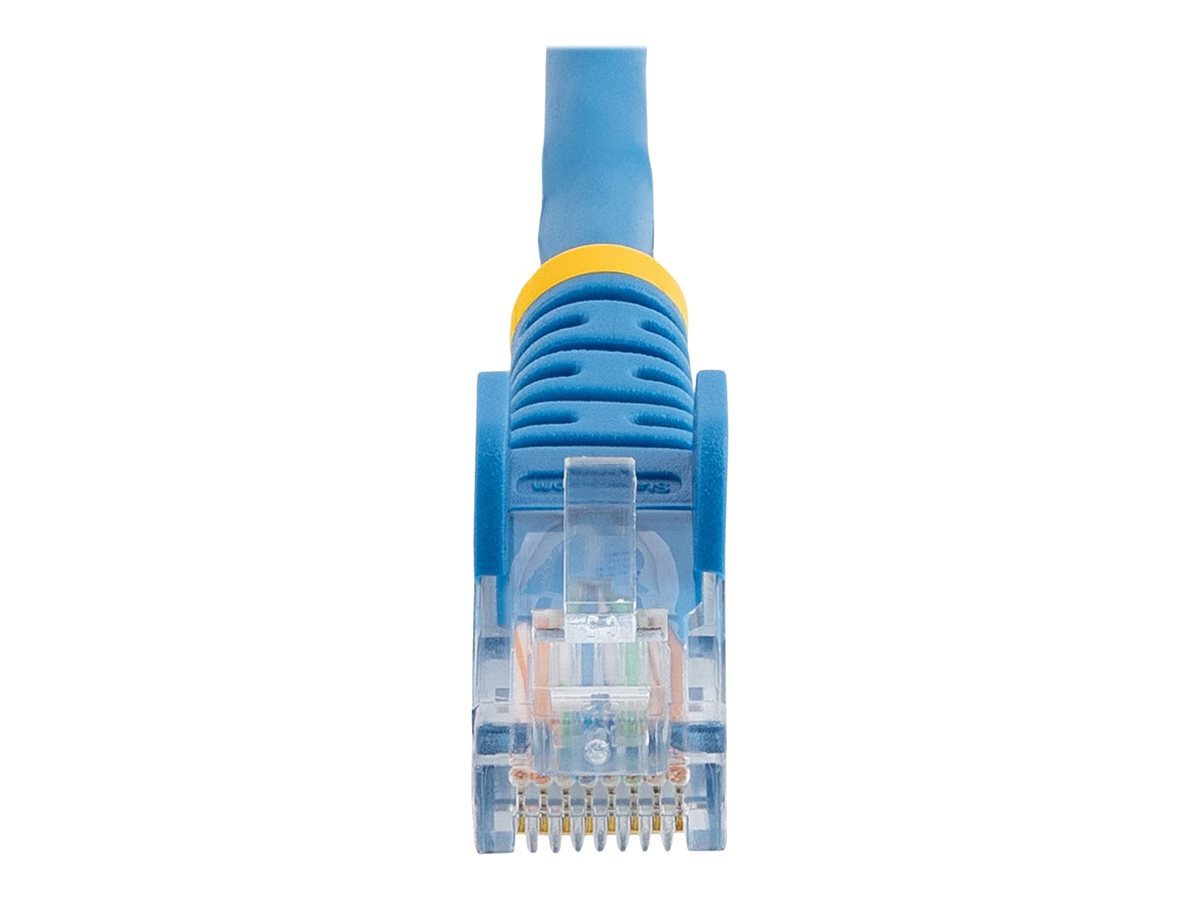 StarTech.com 3m Blue Cat5e / Cat 5 Snagless Patch Cable - patch kabel - 3 m - modrá – foto 4