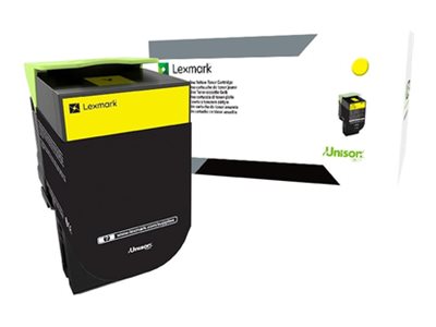 LEXMARK Toner yellow CX510de/CX510dhe - 80C0X40