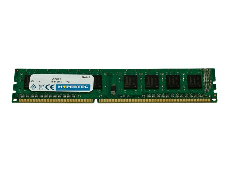 An image of Hypertec - DDR3 - module - 8 GB - DIMM 240-pin - 1600 MHz / PC3-12800 - unbuffered