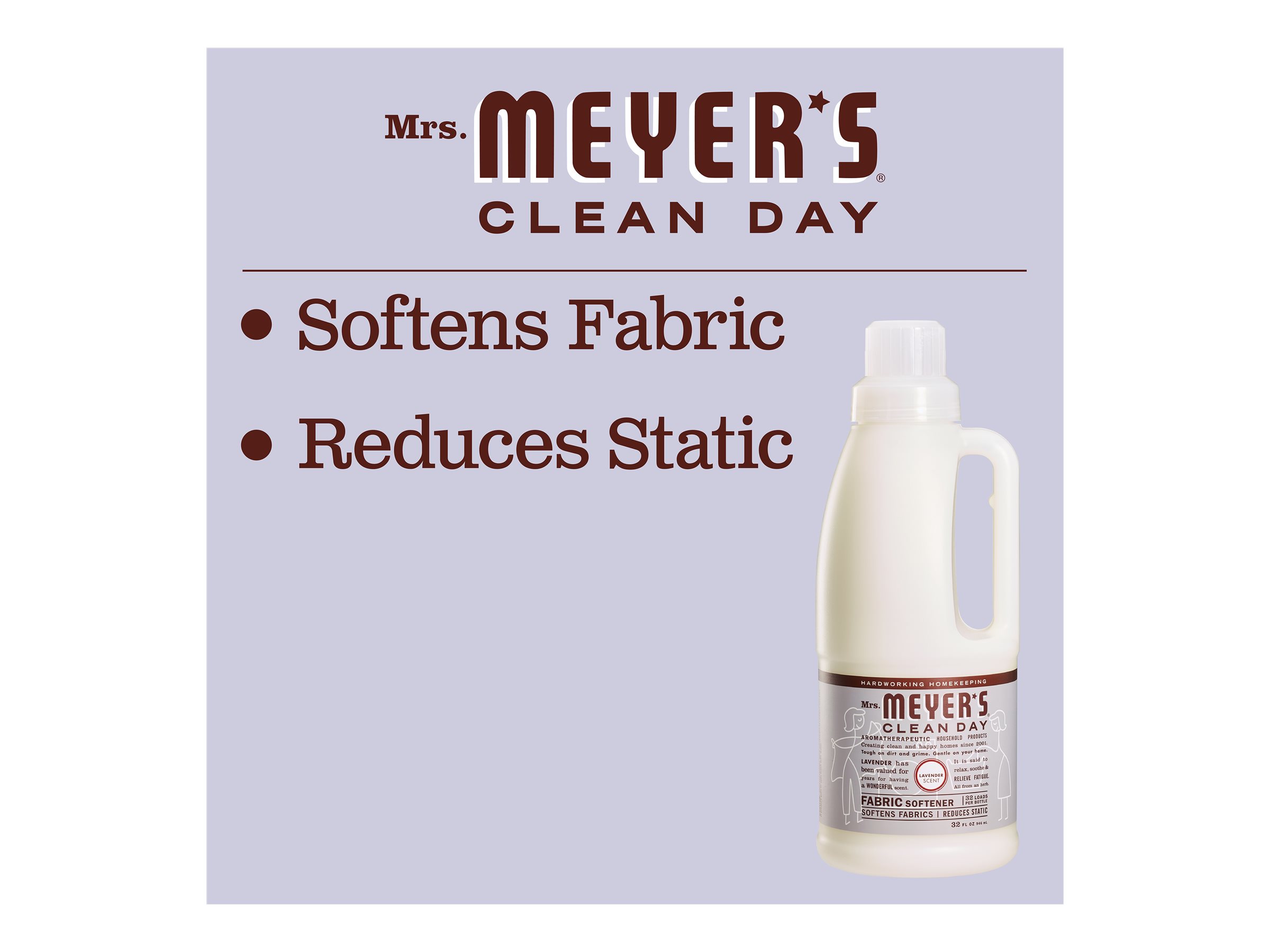 Mrs. Meyer's Clean Day Fabric Softener - Lavender - 946ml