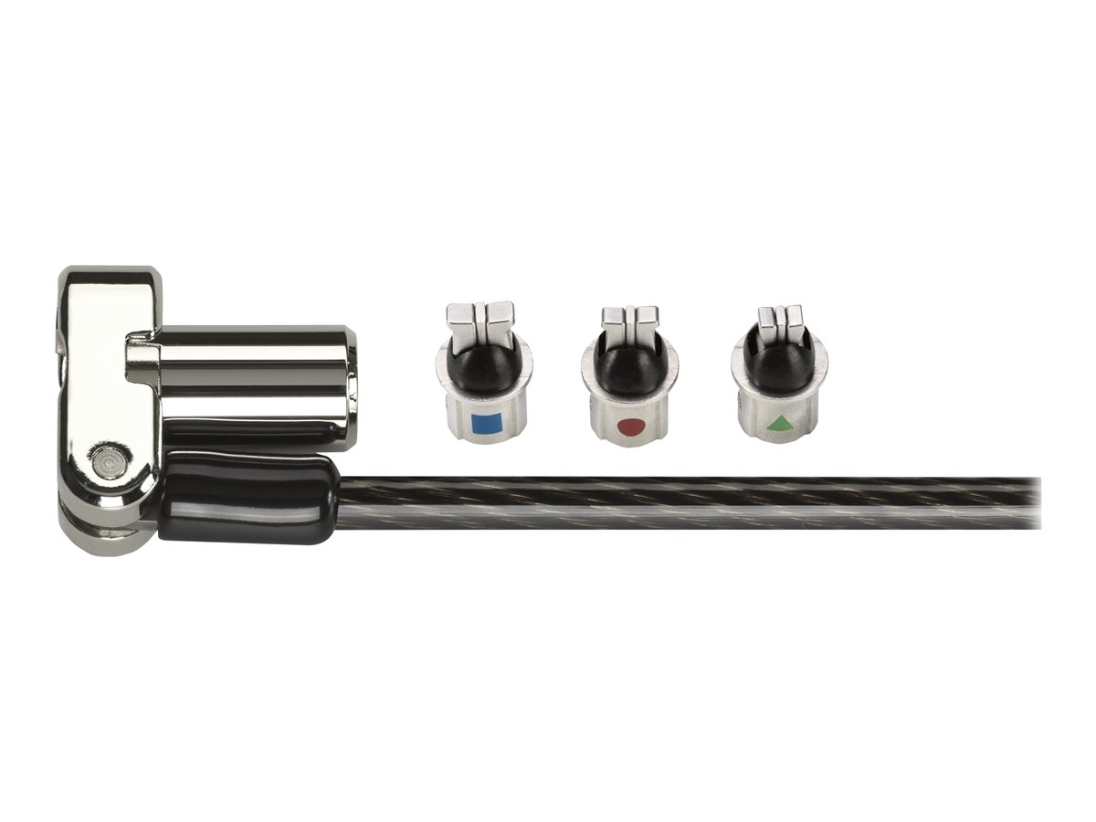 Kensington Universal 3-in-1 Keyed Laptop Lock - Standard Keyed - bezpečnostní kabelový zámek – foto 2