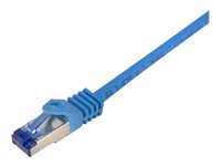 LogiLink Professional Ultraflex CAT 7 (kabel)/CAT 6a (stikforbindelser) S/FTP 50cm Patchkabel Blå RAL 5015