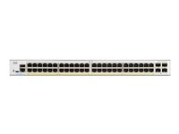 Cisco Catalyst 1300-48P-4G - switch - 48 ports - Managed - rack-mountable