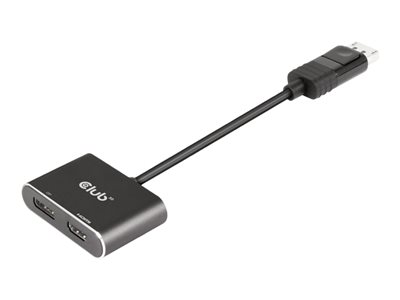 Club 3D - Adapter - DisplayPort (M) to HDMI, DisplayPort, Micro-USB Type B (power only) (F)