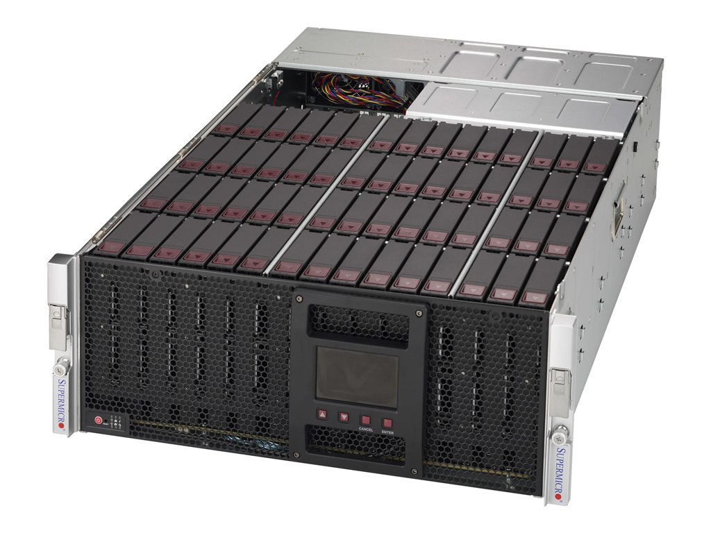 Obudowa serwerowa CSE-946SE2C-R1K66JBOD 4U SC946S SAS3 Top Loading 60 Drive JBOD w/Dual Expander