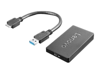 Lenovo - External video adapter - USB 3.0 - DisplayPort - for ThinkCentre M90q Gen 2; ThinkPad E14 Gen 3; L13 Yoga Gen 3; P15v Gen 3; Yoga Slim 7 Pro 14