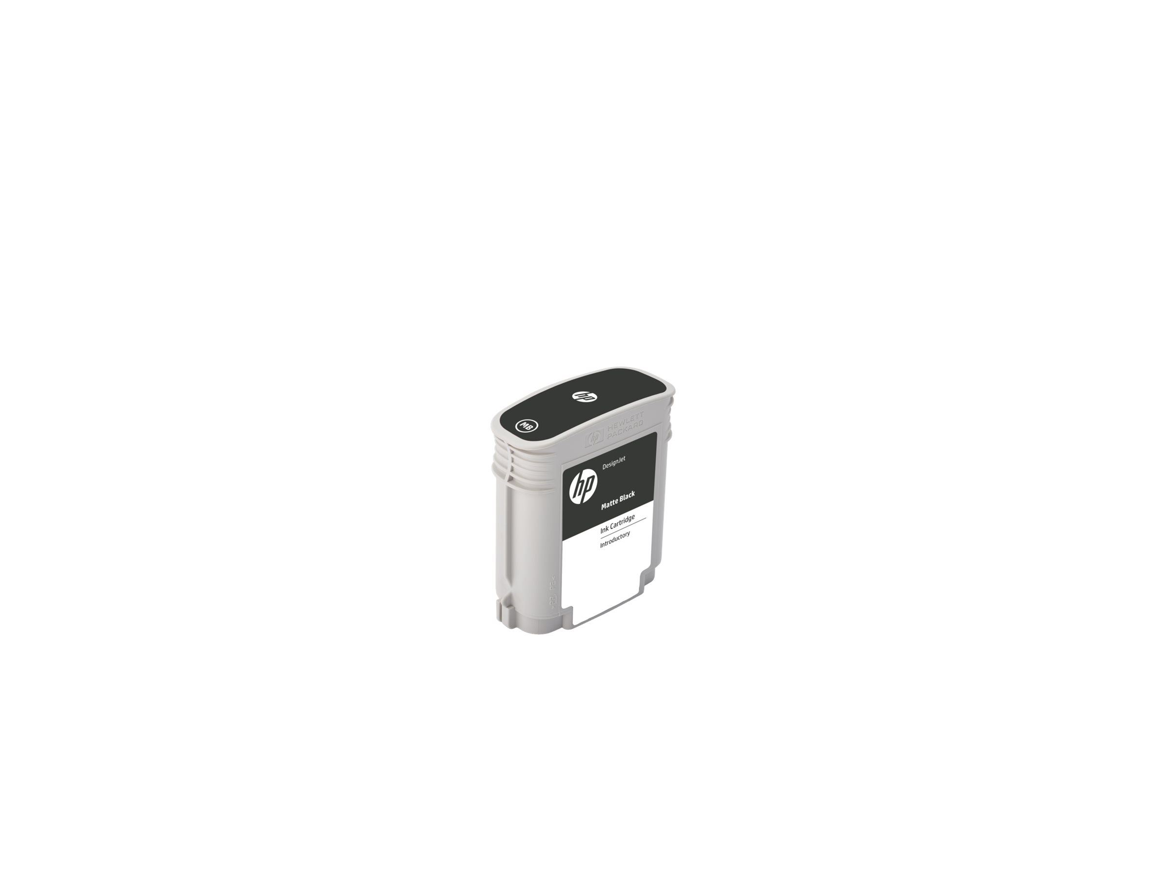 HP 745 high capacity photo black original DesignJet ink Product shot Front 79958