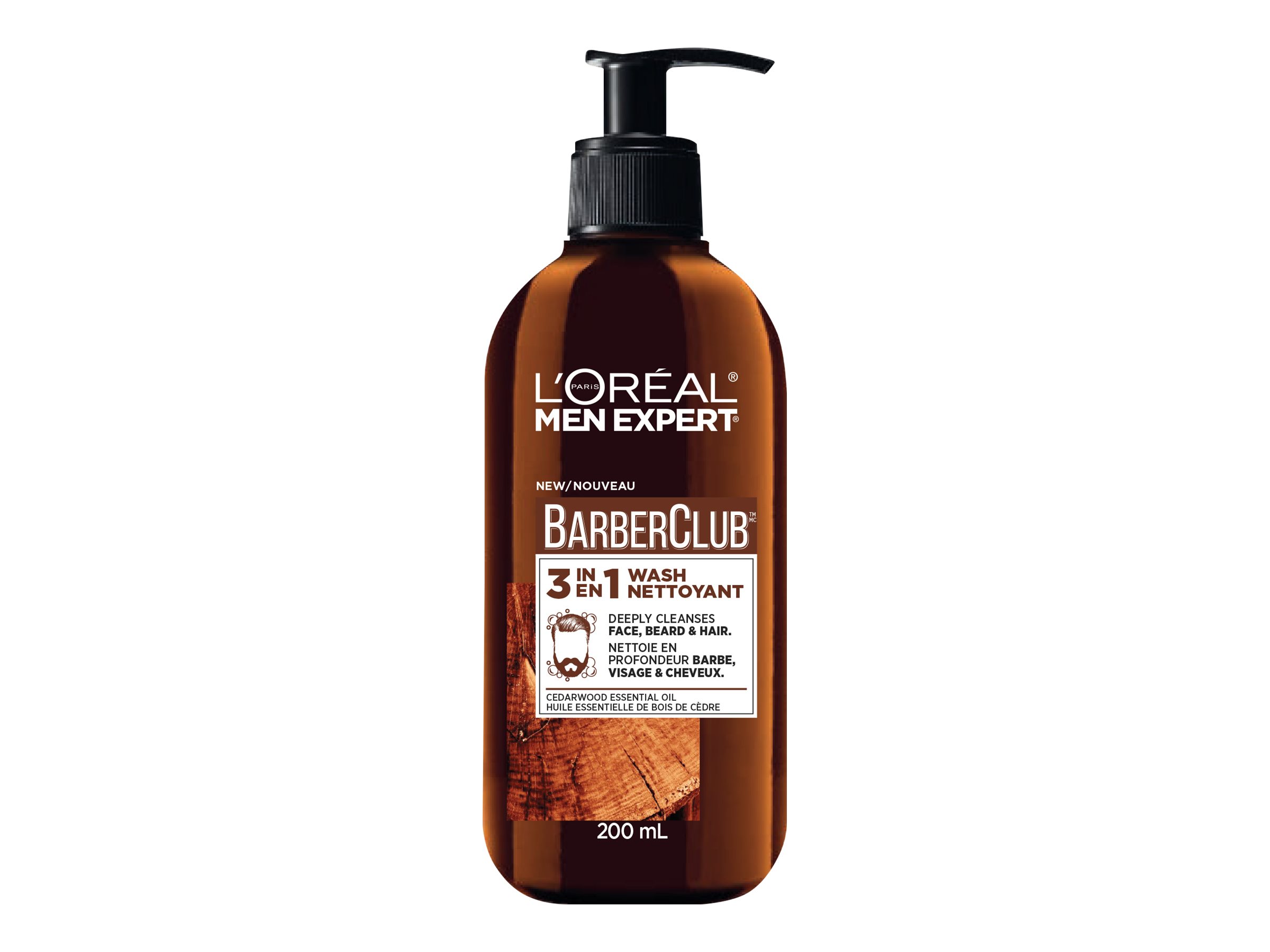 L'Oreal Men Expert BarberClub 3 in 1 Wash - 200ml