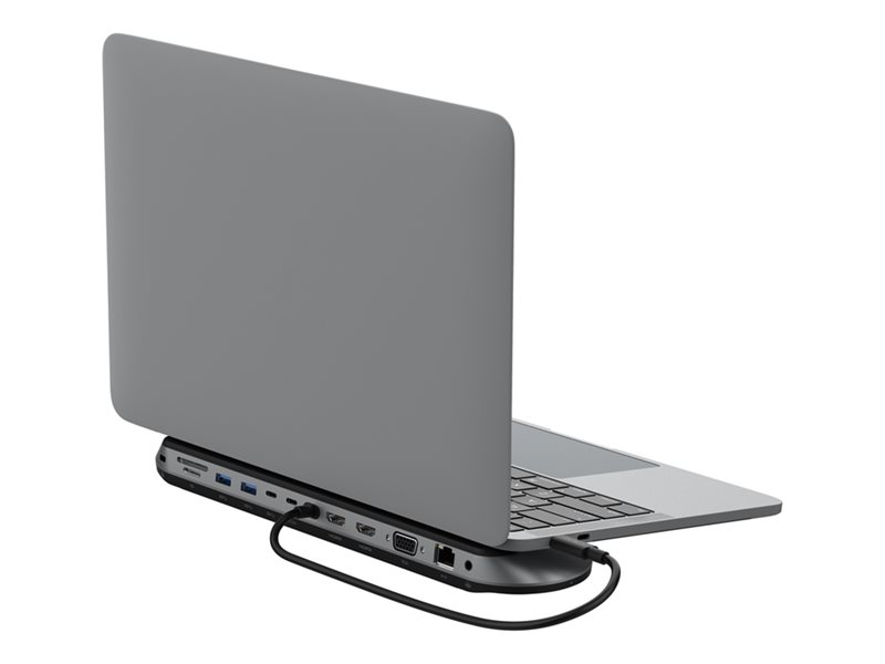 Belkin Station d\'accueil USB-C SiliconMotion 2 HDMI, RJ45, Pass 100 W