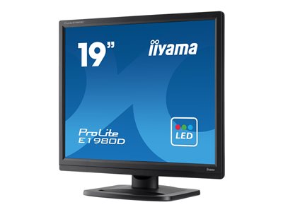 IIYAMA 48.0cm (19) E1980D-B1 5:4 VGA+DVI - E1980D-B1