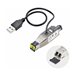 StarTech.com Gigabit Fiber to RJ45 Ethernet Media Converter, Micro Mini