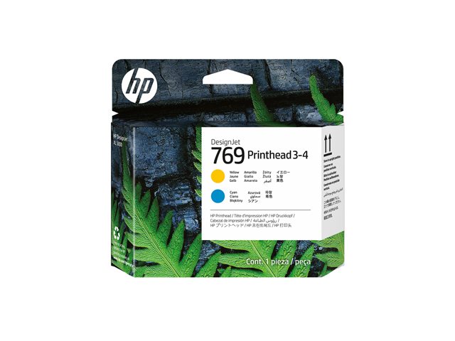 HP 769 Yellow Cyan 3-4 Printhead 7K5U6A