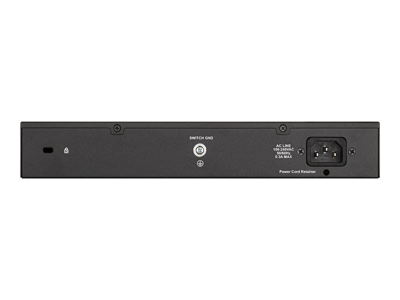 D-Link DGS-1024D, 24-Port unmanaged Gigabit Switch (Plug & Play-Installation, lüfterlos, Metallgehäuse)