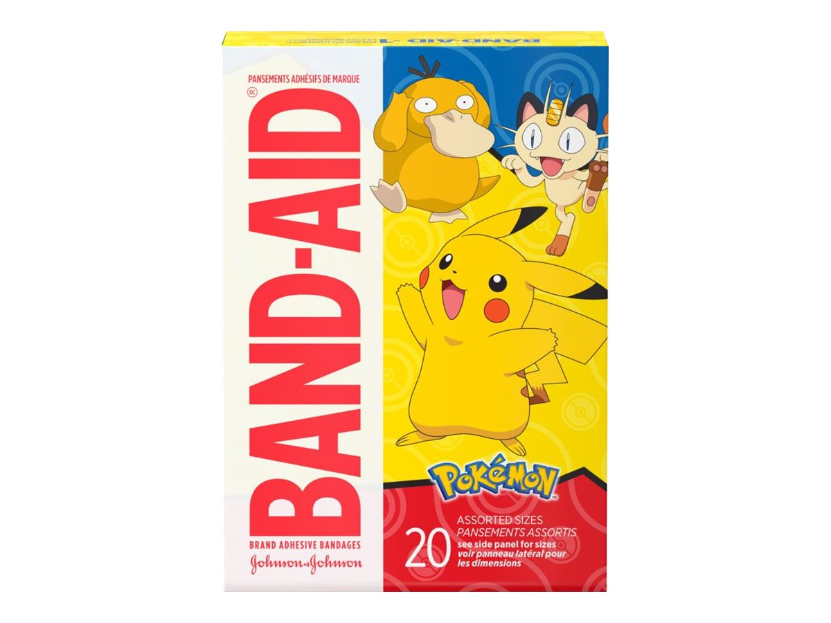 BAND-AID Pokemon Adhesive Bandages - 20's