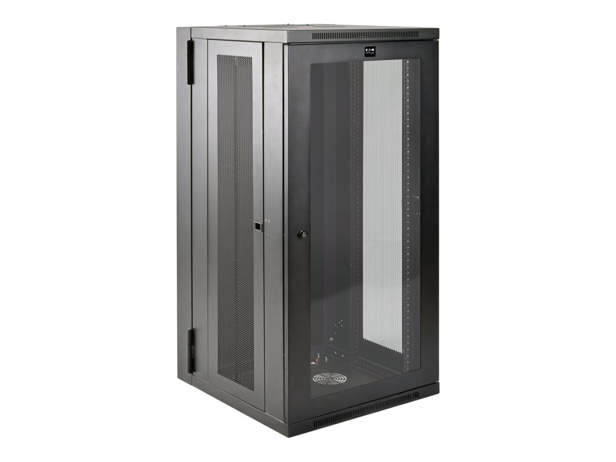 Tripp Lite 26U Wall Mount Rack Enclosure Server Cabinet Deep Acrylic Window
