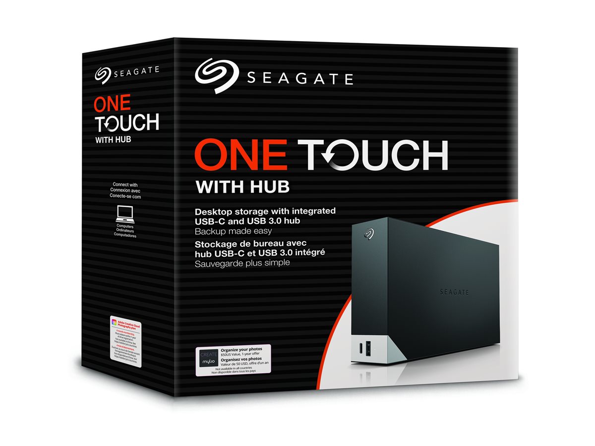 Seagate One Touch with hub STLC20000400 - pevný disk - 20 TB - USB 3.0 – foto 8