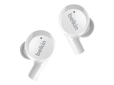 Belkin SoundForm Rise True wireless earphones with mic in-ear Bluetooth white image