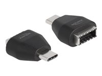 DeLOCK USB 3.2 Gen 2 USB-adapter Sort