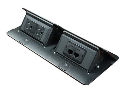Wiremold deQuorum Flip-Up Table Box