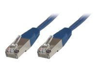 MicroConnect CAT 6 Afskærmet parsnoet kabel (SSTP) 1.5m Netværkskabel Blå