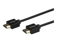 StarTech.com Câble HDMI 4K - 2 m - Câble HDMI haute vitesse - Premium - Cordon HDMI grande vitesse - Connecteurs avec adhérence - 4K 60 Hz