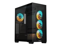 Gigabyte C500 PANORAMIC STEALTH Tårn ATX Ingen strømforsyning Sort