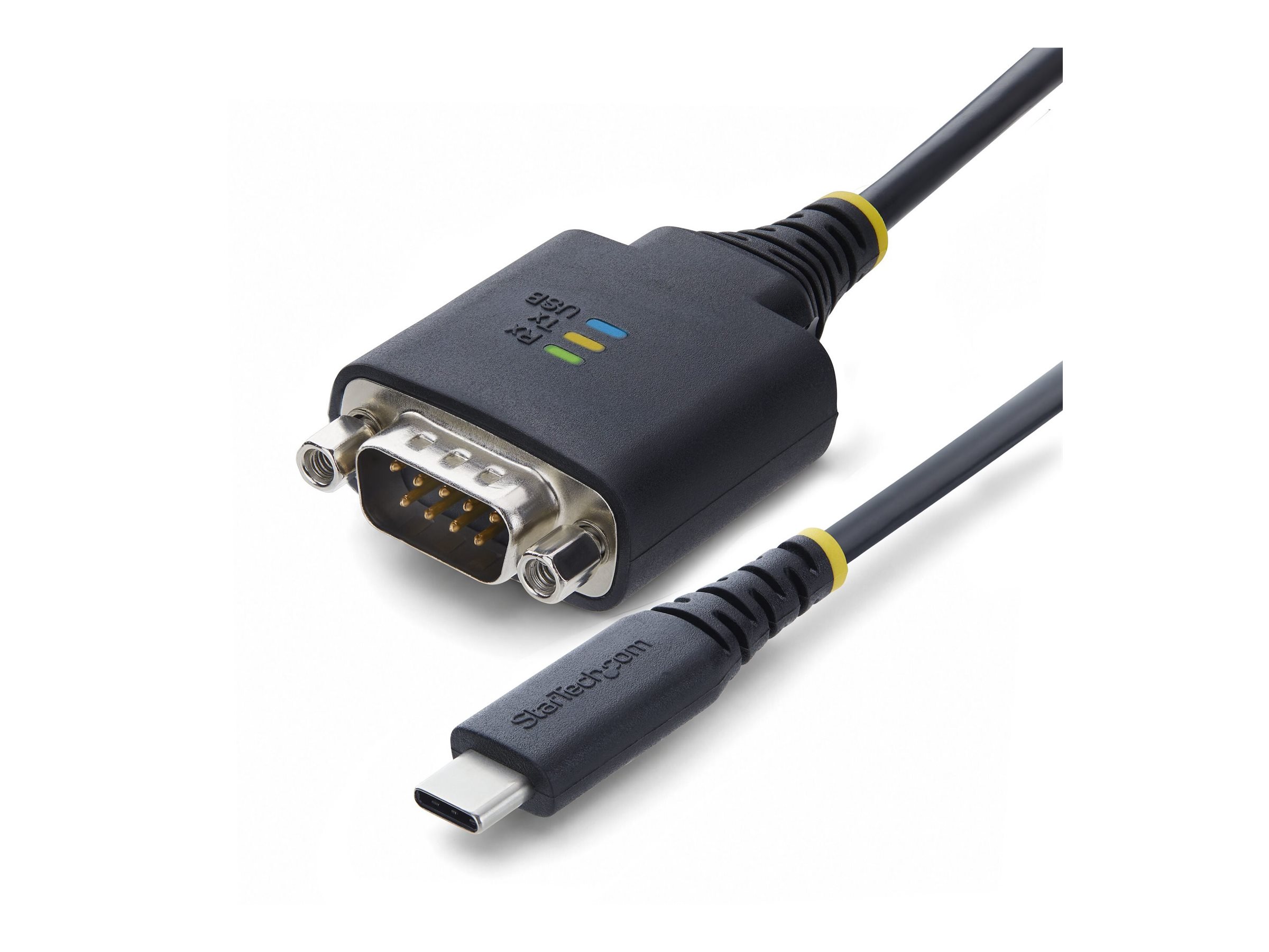 StarTech USB-C / serial cable USB-C to DB-9 30 Product shot Close-up 75800