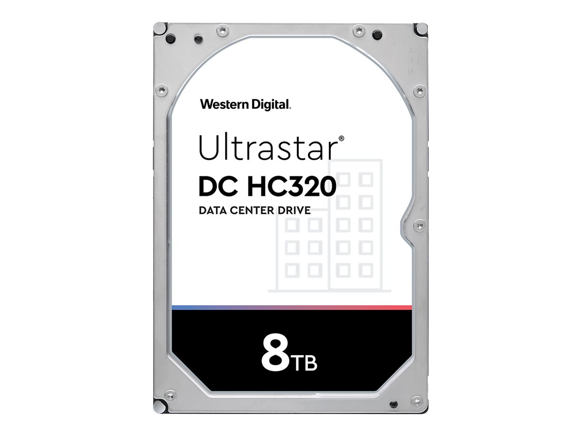 Western Digital Ultrastar HDD 8TB (HUS728T8TAL4204) DC HC320 3.5in 26.1MM 256MB 7200RPM SAS 4KN SE 