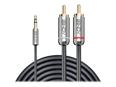 LINDY Audiokabel an Phono 3.5mm Cromo line 3m - 35335