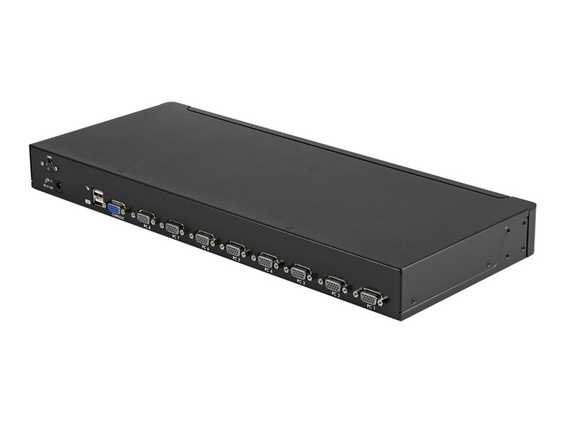 StarTech.com Commutateur KVM 4 Ports VGA USB, Montage en Rack - Switch KVM  - 1920x1440 (SV431USB), Commutateurs KVM