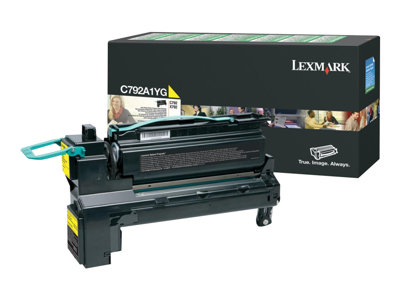 LEXMARK C792A1YG, Verbrauchsmaterialien - Laserprint C792A1YG (BILD1)