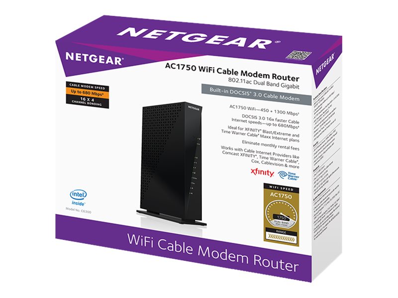 NETGEAR C6300 - Wireless router | Overview, Specs, Details | SHI ...