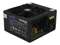 LC Power Super Silent Series LC6550 V2.2 Strømforsyning 550Watt