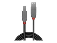 C ble USB 2.0 type A vers B, Anthra Line, 1m