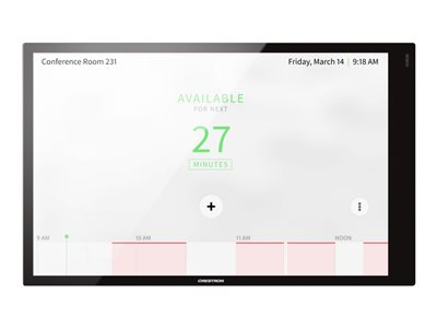 Crestron Room Scheduling Touch Screen TSS-1070-B-S