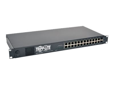 Tripp Lite 24 Port Gigabit Ethernet Switch w/ 12 Outlet PDU