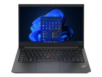 Lenovo ThinkPad E14 Gen 4 21E3 - Intel Core i5 1235U / 1.3 GHz - Win 11 Pro - Iris Xe Graphics - 8 GB RAM - 256 GB SSD TCG Opal Encryption 2, NVMe - 14" IPS 1920 x 1080 (Full HD) - Wi-Fi 6 - black - kbd: UK - with 1 Year Lenovo Premier Support