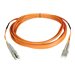 Eaton Tripp Lite Series Duplex Multimode 50/125 Fiber Patch Cable (LC/LC), 2M (6 ft.)