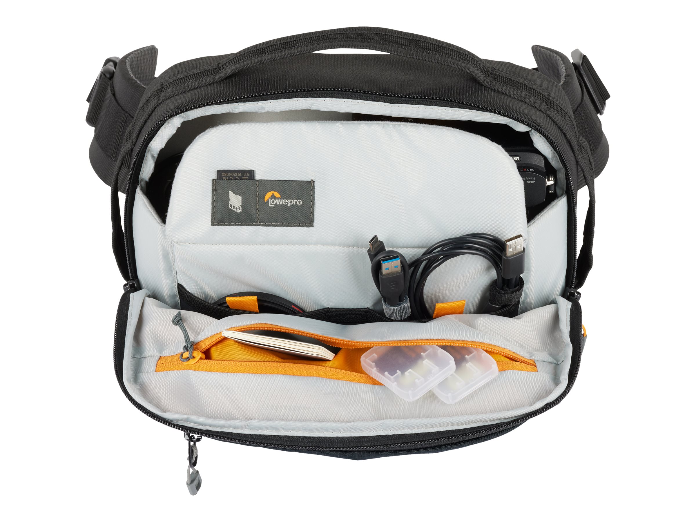 Lowepro Trekker Lite SLX 120 Sling Bag for Digital Photo Camera with Lenses / Tablet - Black