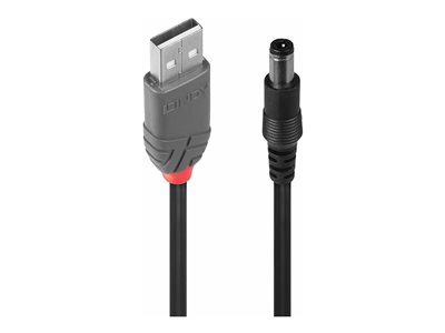 LINDY Cable USB A male DC 5.5/2.5mm