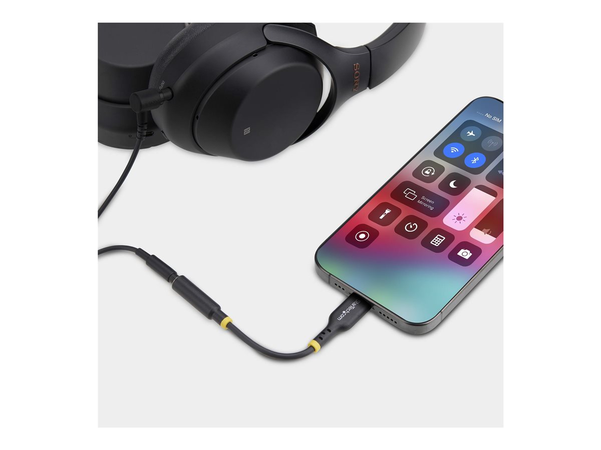 StarTech.com USB-C Audio Adapter to 3.5mm TRRS Jack, Headphone Aux Dongle - adaptér USB-C/jack sluchátek - 12.7 cm – foto 6