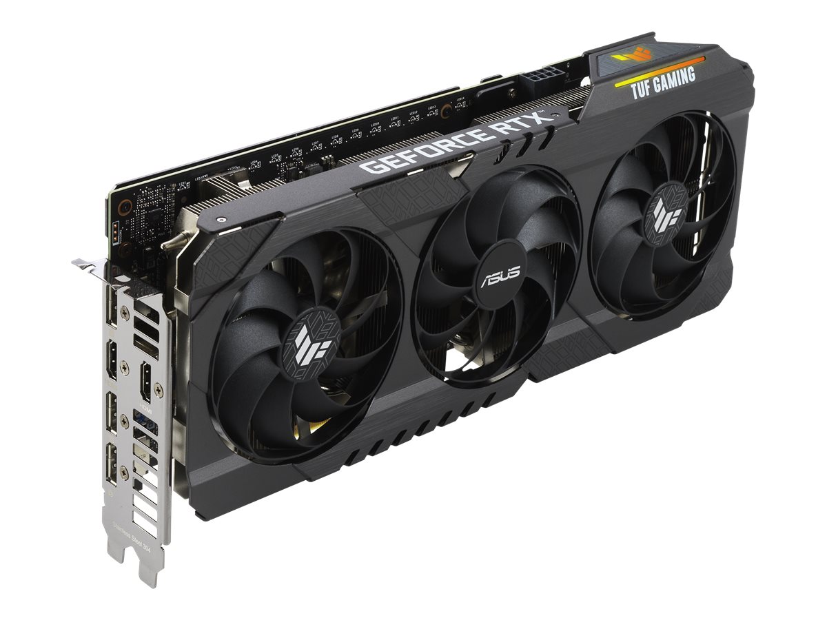 ASUS TUF-RTX3060TI-8G-V2-GAMING 8GB GDDR6 2xHDMI 2.1 3xDP 1.4a
