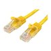 2m Yellow Cat5e / Cat 5 Snagless Patch Cable - pat
