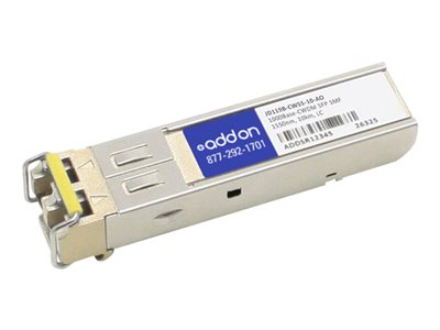 AddOn - SFP (mini-GBIC) transceiver module (equivalent to: HP JD119B-CW55-10)
