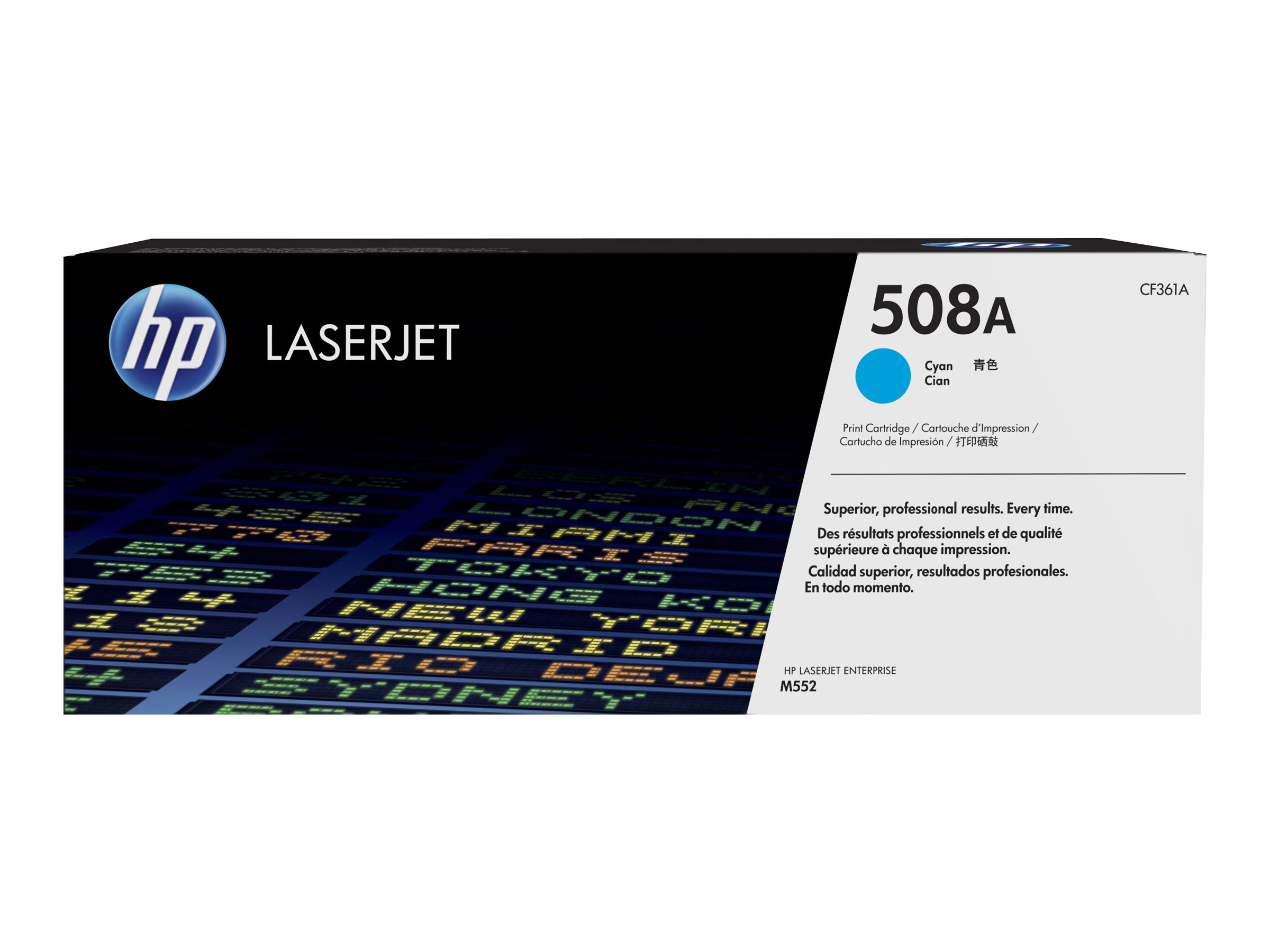 Hp 508a Cyan Original Laserjet Toner Cartridge Cf361a