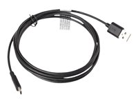Lanberg USB 2.0 USB Type-C kabel 1.8m Sort