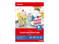 Canon Double-sided Matte Paper MP-101D Papir A4 (210 x 297 mm) 50ark