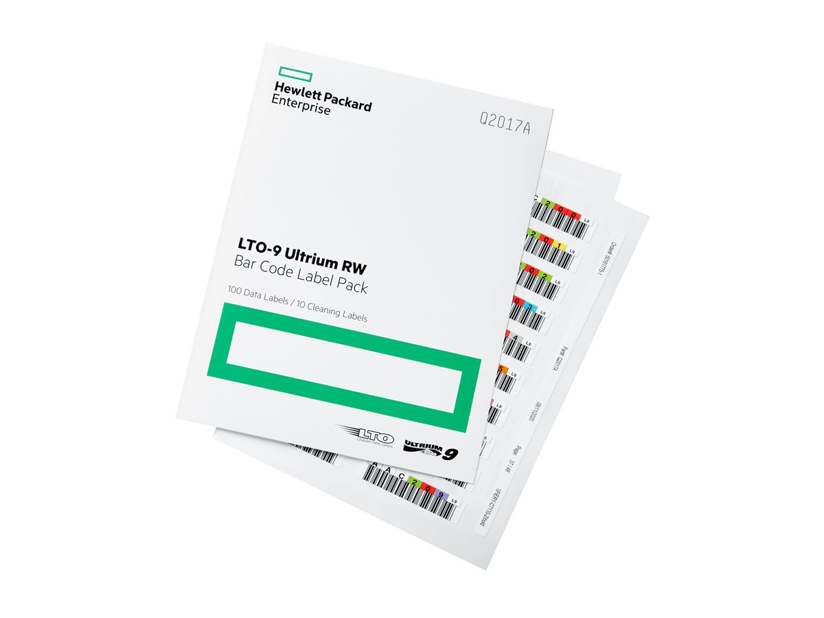 HPE - Etiquetas de códigos...